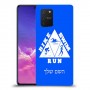 טריאתלון כיסוי מגן קשיח בעיצוב אישי עם השם שלך ל Samsung Galaxy S10 Lite יחידה אחת סקרין מובייל