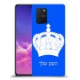 כתר מלכותי כיסוי מגן קשיח בעיצוב אישי עם השם שלך ל Samsung Galaxy S10 Lite יחידה אחת סקרין מובייל
