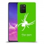 עכביש כיסוי מגן קשיח בעיצוב אישי עם השם שלך ל Samsung Galaxy S10 Lite יחידה אחת סקרין מובייל