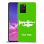 חצוצרה כיסוי מגן קשיח בעיצוב אישי עם השם שלך ל Samsung Galaxy S10 Lite יחידה אחת סקרין מובייל