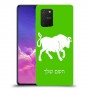 שור כיסוי מגן קשיח בעיצוב אישי עם השם שלך ל Samsung Galaxy S10 Lite יחידה אחת סקרין מובייל
