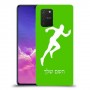 רץ כיסוי מגן קשיח בעיצוב אישי עם השם שלך ל Samsung Galaxy S10 Lite יחידה אחת סקרין מובייל
