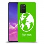 עולם כיסוי מגן קשיח בעיצוב אישי עם השם שלך ל Samsung Galaxy S10 Lite יחידה אחת סקרין מובייל