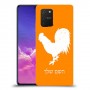 תרנגול כיסוי מגן קשיח בעיצוב אישי עם השם שלך ל Samsung Galaxy S10 Lite יחידה אחת סקרין מובייל