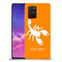 עקרב כיסוי מגן קשיח בעיצוב אישי עם השם שלך ל Samsung Galaxy S10 Lite יחידה אחת סקרין מובייל