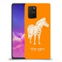 זברה כיסוי מגן קשיח בעיצוב אישי עם השם שלך ל Samsung Galaxy S10 Lite יחידה אחת סקרין מובייל