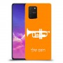 חצוצרה כיסוי מגן קשיח בעיצוב אישי עם השם שלך ל Samsung Galaxy S10 Lite יחידה אחת סקרין מובייל