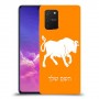 שור כיסוי מגן קשיח בעיצוב אישי עם השם שלך ל Samsung Galaxy S10 Lite יחידה אחת סקרין מובייל