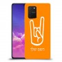 יד רוק כיסוי מגן קשיח בעיצוב אישי עם השם שלך ל Samsung Galaxy S10 Lite יחידה אחת סקרין מובייל