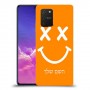 סמיילי כיסוי מגן קשיח בעיצוב אישי עם השם שלך ל Samsung Galaxy S10 Lite יחידה אחת סקרין מובייל