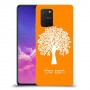 עץ כיסוי מגן קשיח בעיצוב אישי עם השם שלך ל Samsung Galaxy S10 Lite יחידה אחת סקרין מובייל