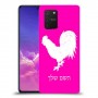 תרנגול כיסוי מגן קשיח בעיצוב אישי עם השם שלך ל Samsung Galaxy S10 Lite יחידה אחת סקרין מובייל
