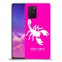 עקרב כיסוי מגן קשיח בעיצוב אישי עם השם שלך ל Samsung Galaxy S10 Lite יחידה אחת סקרין מובייל