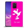 צפרדע טרופית כיסוי מגן קשיח בעיצוב אישי עם השם שלך ל Samsung Galaxy S10 Lite יחידה אחת סקרין מובייל
