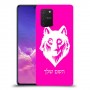 זאב כיסוי מגן קשיח בעיצוב אישי עם השם שלך ל Samsung Galaxy S10 Lite יחידה אחת סקרין מובייל