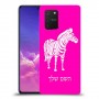 זברה כיסוי מגן קשיח בעיצוב אישי עם השם שלך ל Samsung Galaxy S10 Lite יחידה אחת סקרין מובייל