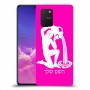 דלי כיסוי מגן קשיח בעיצוב אישי עם השם שלך ל Samsung Galaxy S10 Lite יחידה אחת סקרין מובייל