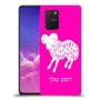 טלה כיסוי מגן קשיח בעיצוב אישי עם השם שלך ל Samsung Galaxy S10 Lite יחידה אחת סקרין מובייל
