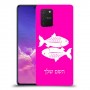 דגים כיסוי מגן קשיח בעיצוב אישי עם השם שלך ל Samsung Galaxy S10 Lite יחידה אחת סקרין מובייל