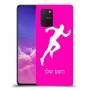 רץ כיסוי מגן קשיח בעיצוב אישי עם השם שלך ל Samsung Galaxy S10 Lite יחידה אחת סקרין מובייל