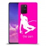 סקִי כיסוי מגן קשיח בעיצוב אישי עם השם שלך ל Samsung Galaxy S10 Lite יחידה אחת סקרין מובייל
