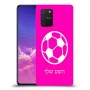 כדורגל - כדור כיסוי מגן קשיח בעיצוב אישי עם השם שלך ל Samsung Galaxy S10 Lite יחידה אחת סקרין מובייל