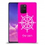 הגה - קפטן - ים כיסוי מגן קשיח בעיצוב אישי עם השם שלך ל Samsung Galaxy S10 Lite יחידה אחת סקרין מובייל