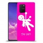 וודו כיסוי מגן קשיח בעיצוב אישי עם השם שלך ל Samsung Galaxy S10 Lite יחידה אחת סקרין מובייל