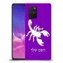 עקרב כיסוי מגן קשיח בעיצוב אישי עם השם שלך ל Samsung Galaxy S10 Lite יחידה אחת סקרין מובייל