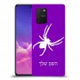 עכביש כיסוי מגן קשיח בעיצוב אישי עם השם שלך ל Samsung Galaxy S10 Lite יחידה אחת סקרין מובייל