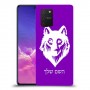 זאב כיסוי מגן קשיח בעיצוב אישי עם השם שלך ל Samsung Galaxy S10 Lite יחידה אחת סקרין מובייל