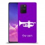 חצוצרה כיסוי מגן קשיח בעיצוב אישי עם השם שלך ל Samsung Galaxy S10 Lite יחידה אחת סקרין מובייל