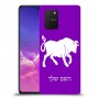 שור כיסוי מגן קשיח בעיצוב אישי עם השם שלך ל Samsung Galaxy S10 Lite יחידה אחת סקרין מובייל