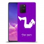 אימון ספורט - אישה כיסוי מגן קשיח בעיצוב אישי עם השם שלך ל Samsung Galaxy S10 Lite יחידה אחת סקרין מובייל