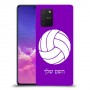 כדורעף - כדור כיסוי מגן קשיח בעיצוב אישי עם השם שלך ל Samsung Galaxy S10 Lite יחידה אחת סקרין מובייל