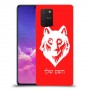 זאב כיסוי מגן קשיח בעיצוב אישי עם השם שלך ל Samsung Galaxy S10 Lite יחידה אחת סקרין מובייל