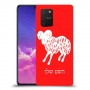 טלה כיסוי מגן קשיח בעיצוב אישי עם השם שלך ל Samsung Galaxy S10 Lite יחידה אחת סקרין מובייל