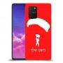 צניחה חופשית כיסוי מגן קשיח בעיצוב אישי עם השם שלך ל Samsung Galaxy S10 Lite יחידה אחת סקרין מובייל