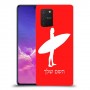 גלישה כיסוי מגן קשיח בעיצוב אישי עם השם שלך ל Samsung Galaxy S10 Lite יחידה אחת סקרין מובייל