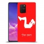 אימון ספורט - אישה כיסוי מגן קשיח בעיצוב אישי עם השם שלך ל Samsung Galaxy S10 Lite יחידה אחת סקרין מובייל