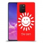 שמש כיסוי מגן קשיח בעיצוב אישי עם השם שלך ל Samsung Galaxy S10 Lite יחידה אחת סקרין מובייל