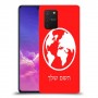 עולם כיסוי מגן קשיח בעיצוב אישי עם השם שלך ל Samsung Galaxy S10 Lite יחידה אחת סקרין מובייל