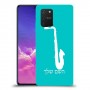 סקספון כיסוי מגן קשיח בעיצוב אישי עם השם שלך ל Samsung Galaxy S10 Lite יחידה אחת סקרין מובייל