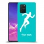 רץ כיסוי מגן קשיח בעיצוב אישי עם השם שלך ל Samsung Galaxy S10 Lite יחידה אחת סקרין מובייל