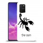 עקרב כיסוי מגן קשיח בעיצוב אישי עם השם שלך ל Samsung Galaxy S10 Lite יחידה אחת סקרין מובייל