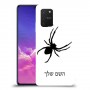 עכביש כיסוי מגן קשיח בעיצוב אישי עם השם שלך ל Samsung Galaxy S10 Lite יחידה אחת סקרין מובייל