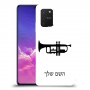 חצוצרה כיסוי מגן קשיח בעיצוב אישי עם השם שלך ל Samsung Galaxy S10 Lite יחידה אחת סקרין מובייל