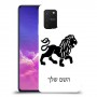 אריה כיסוי מגן קשיח בעיצוב אישי עם השם שלך ל Samsung Galaxy S10 Lite יחידה אחת סקרין מובייל