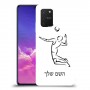 שחקן כדורעף כיסוי מגן קשיח בעיצוב אישי עם השם שלך ל Samsung Galaxy S10 Lite יחידה אחת סקרין מובייל