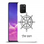 הגה - קפטן - ים כיסוי מגן קשיח בעיצוב אישי עם השם שלך ל Samsung Galaxy S10 Lite יחידה אחת סקרין מובייל
